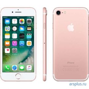 Смартфон Apple iPhone 7 32Gb (розовый, моноблок, 4.7 , 1334x750, A10, 2.37 GHz, Flash 32 GB, ОЗУ 2 GB, GPS/ГЛОНАСС, 3G/LTE, Wi-Fi 802.11a/b/g/n/ac, Bluetooth 4.2, 12.0 Mpx, sim карт 1, iOS 10, 1960 мА/ч, 14/240 час., 138 г, 138.3x67.1x7.1 мм) Apple iPhone 7 32Gb