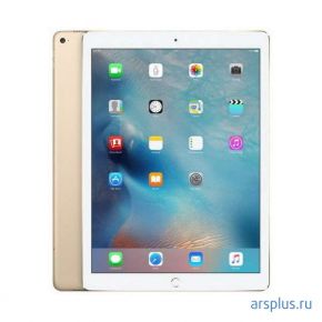 Планшет Apple iPad Pro 12.9 128Gb Wi-Fi + Cellular (золотой, 12.9, 2732x2048, A9X, 4096 MB, SSD 128 GB, 4G, Wi-Fi (802.11a/b/g/n/ac), Bluetooth 4.2, HD-камера FaceTime, iOS 9, до 9 час., 305.7x6.9x220.6 мм, 0.723 кг) [ ML2K2RU/A ] Apple iPad Pro
