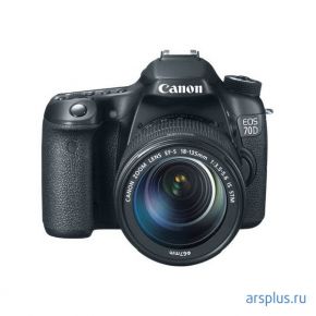 Зеркальный Фотоаппарат Canon EOS 70D KIT черный 20.2Mpix EF-S 18-135mm f [8469B018] Canon