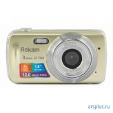 Фотоаппарат Rekam iLook S750i золотистый 12Mpix 1.8 SD [1108005093] Rekam