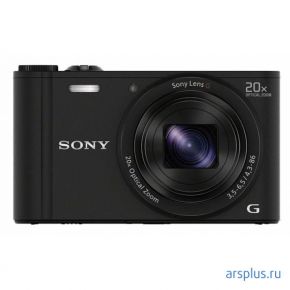 Фотоаппарат Sony Cyber-shot DSC-WX350 черный 18.2Mpix Zoom20x 3 1080p MS Pro [DSCWX350B.RU3] Sony