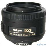 Объектив Nikon AF-S DX Nikkor 35мм f/1.8 G [ JAA132DA ] Nikon AF-S DX Nikkor 35мм f/1.8 G