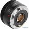 Объектив Canon EF 50 F1.8 STM (черный, 160 г, 69.2x39.3 мм) Canon EF 50 F1.8 STM