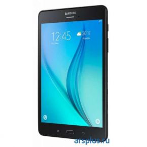 Планшет Samsung Galaxy Tab A 8.0 SM-T355 16Gb (черный, 8, 1024x768, 1200 МГц, 1536 MB, SSD 16 GB, 3G, 4G, 802.11a/b/g/n, Bluetooth 4.0, Web-camera 5.0/2.0 Mpx, MicroSD (до 64Gb), Android 4.2, до 10 час., 210х124х8 мм, 0.323 кг, GPS, ГЛОНАСС, Автофокусировка) [ SM-T355NZKASER ] Samsung Galaxy Tab A 8.0 SM-T355 16Gb