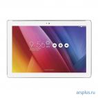 Планшет ASUS ZenPad 10 Z300CG 2Gb 16Gb (белый, 10, IPS (1280x800) Multi-touch, Intel Atom X3-C3230, 2048 MB, SSD 16 GB, 3G, Wi Fi b/g/n,Bluetooth 4.0, Front 0.3 Mpx/2.0 Mpx, MicroSD (до 64Gb), Android 5.0, до 8 час., 251.6x172x8 мм, 510 кг) [ 90NP0213-M00710 ] ASUS ZenPad 10 Z300CG 2Gb 16Gb