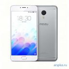 Смартфон  Meizu  M3 Note 16Gb  (серебристый) Meizu M3 Note 16Gb