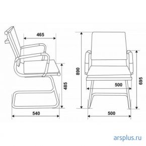 Кресло Бюрократ CH-993-Low-V [CH-993-LOW-V/BLACK] Бюрократ