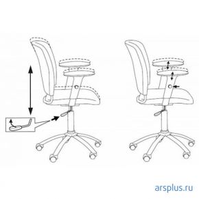 Кресло Бюрократ CH-H323AXSN [CH-H323AXSN/G] Бюрократ