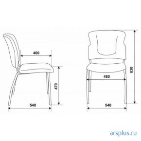 Стул Бюрократ KP-H320SXN [KP-H320SXN/GREY] Бюрократ