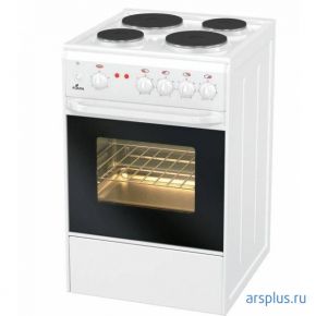 Плита Электрическая Flama AE 1403 W белый Flama