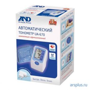 Тонометр автоматический AD UA-670 [I02073] A&amp;d