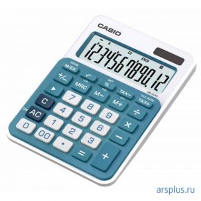 Калькулятор настольный Casio MS-20NC-BU-S-EC голубой 12-разр. [MS-20NC-BU-S-EC] Casio