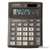Калькулятор настольный Citizen Correct SD-210 черный 10-разр. [SD-210] Citizen