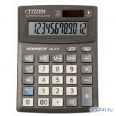 Калькулятор настольный Citizen Correct SD-212 черный 12-разр. [SD-212] Citizen