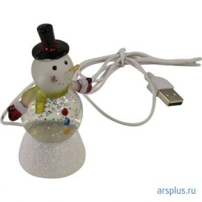 Сувенир новогодний Orient "Снеговик - Светофор"