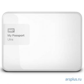 Жесткий диск WD USB 3.0 2Tb WDBNFV0020BWT-EEUE My Passport Ultra 2.5 белый WD