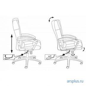 Кресло руководителя Бюрократ T-9908AXSN [T-9908AXSN/MF110] Бюрократ