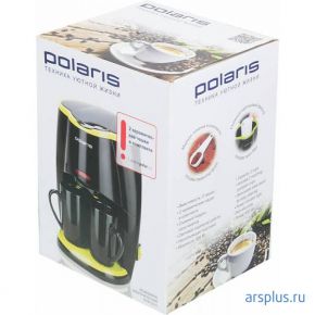 Кофеварка капельная Polaris PCM0210 450Вт черный [PCM0210] Polaris