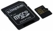 Карта памяти Kingston microSDHC 32Gb Class 10 UHS-I U1 (SD адаптер) SDCA10/32GB