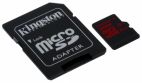 Карта памяти Kingston microSD 32GB Class 10 UHS-I (SDCA3/32GB) SD адаптер