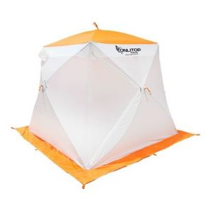 Палатка Onlitop Призма Стандарт 200, 1-слойная, бело-оранжевый