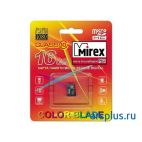 Флэш-карта microSDHC 16 GB Mirex Mirex