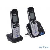 Телефон (2 трубки) Panasonic KX-TG6812RUB