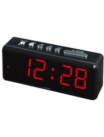 Часы будильник VST762-1 часы 220В крас.цифры
