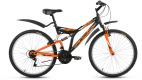 Велосипед Altair MTB FS 26 16 (2017) Black orange