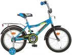 Детский велосипед для мальчиков Novatrack Cosmic 16 (2017) Blue