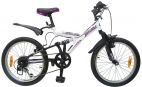 Детский велосипед Novatrack Dart 20 X52459-K Black white