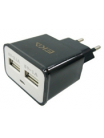 Орбита Зарядное устройство ЗУ с 2*USB Орбита K218 (2000mA,5V)/200