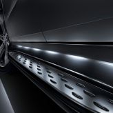 Пороги Mercedes Benz GL Class X166 2013- LED