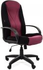 Компьютерное кресло Chairman 785 TW-11 Черный + бордо