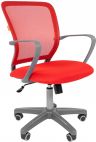 Компьютерное кресло Chairman 698 Grey TW-19 Красное