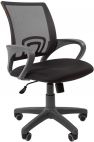 Компьютерное кресло Chairman 696 Grey TW-12/TW-01 Черное