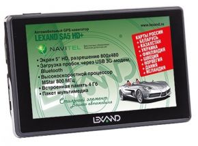 Lexand GPS навигатор автомобильный Lexand SA5 +