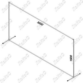 Каркас под баннер 3х1,5 м